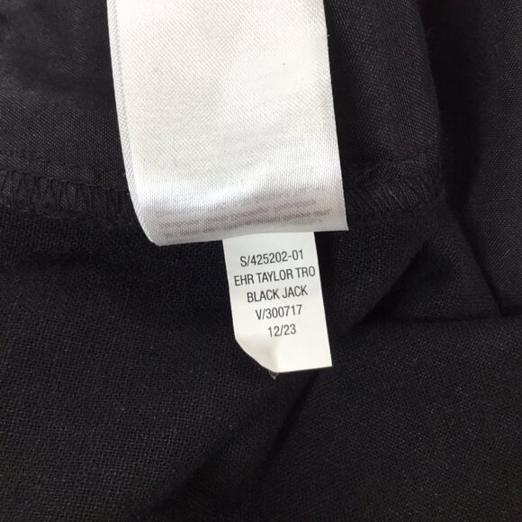 Linen Blend Shorts NWT Old Navy Taylor Extra High Rise Black Adj Waist XXL - Picture 7 of 7